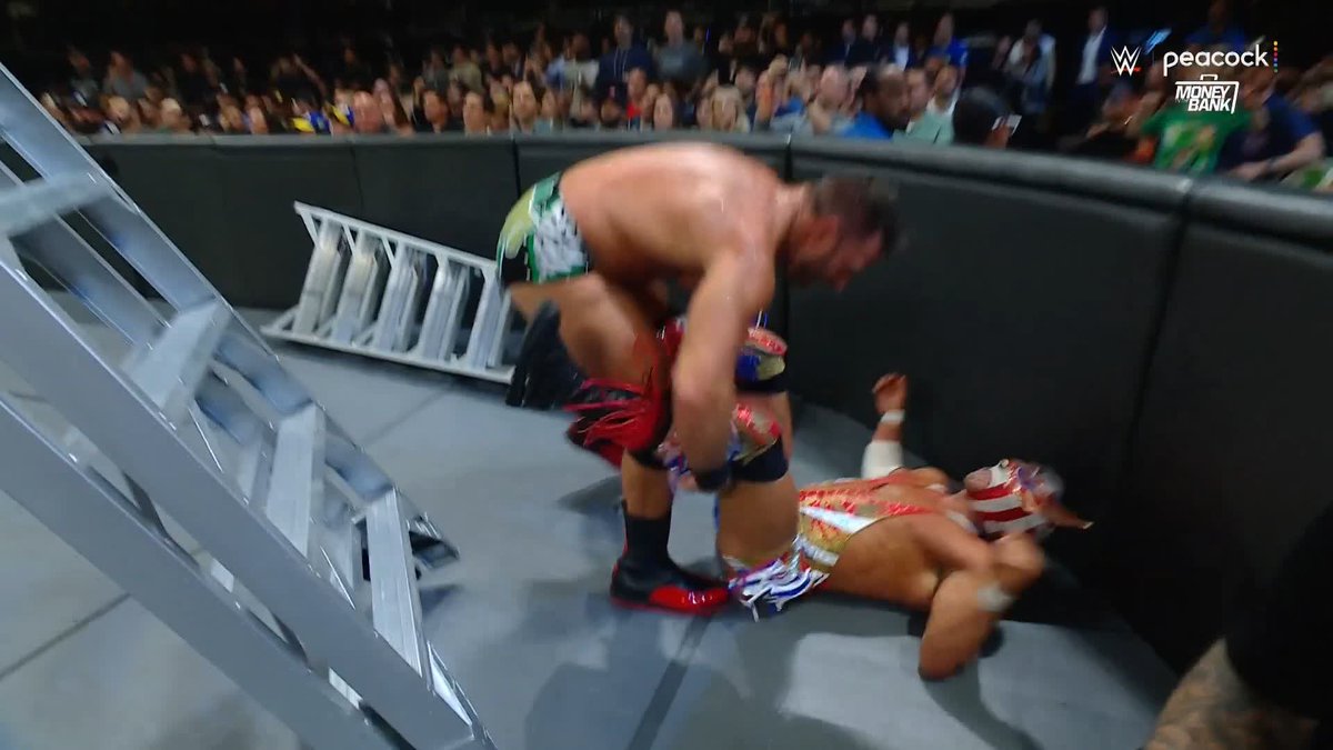 This is INSANITY!!! #MITB