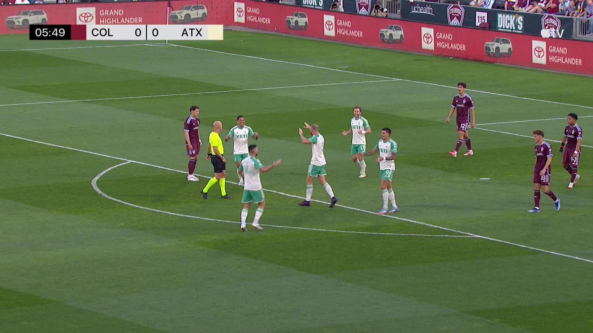 .Austin FC take an early lead in Colorado! 📺 #MLSSeasonPass or Apple TV+: