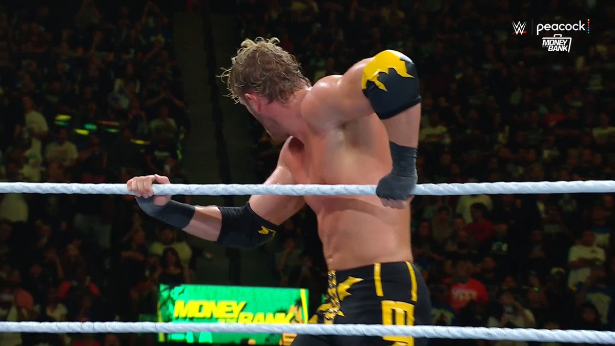 that's some WWE 2K strategy 🤯 #MITB