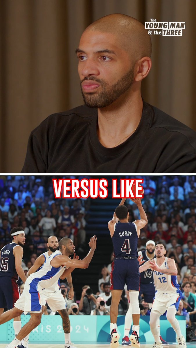 “Usually when something bad happens to you, you don't want to watch it, but I look at that play again like ‘how did he do it?’… they had to pull out the greatest 2-minute stretch by him [Steph Curry] to beat us.” 😅 - Nic Batum (via TheYoungManAndTheThree)