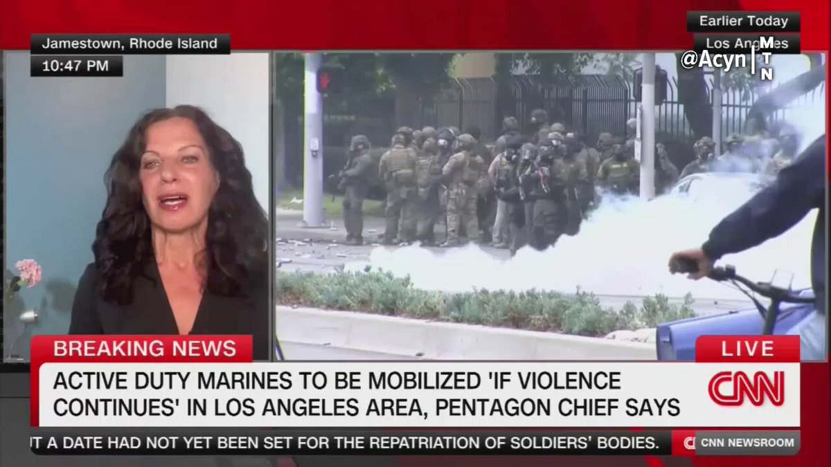 Kayyem: Active duty Marines for this? I mean, we were just reporting on it. There's music. The traffic is moving. Most people in L.A. probably don't even know that this is going on. It's such a big, city, and we need an administration that's not going to get to defcon one every time they see something on TV they don’t like