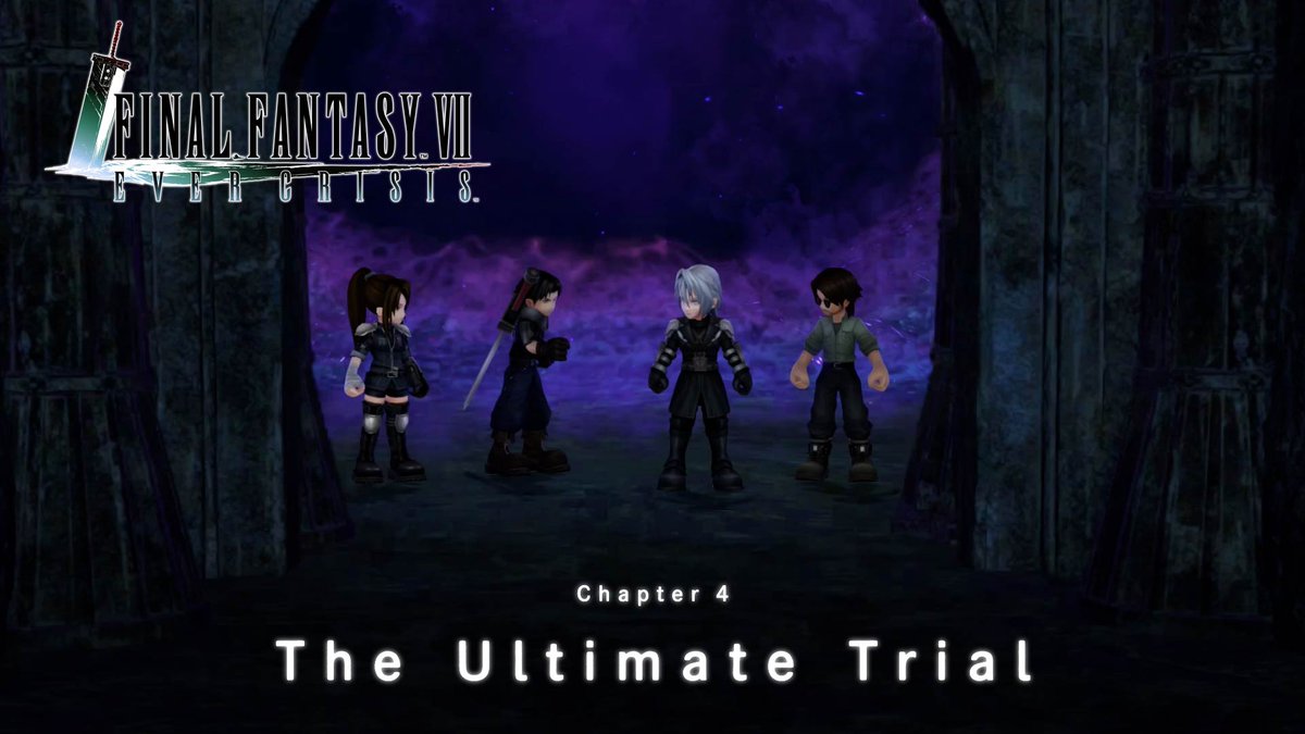 New Chapter Coming Soon The new chapter FFVII THE FIRST SOLDIER EPISODE II CHAPTER 4 The Ultimate Trial will be released Jun. 11 7:00 PM PDT! Enjoy the release of this new chapter! #FF7EC #FF7EverCrisis