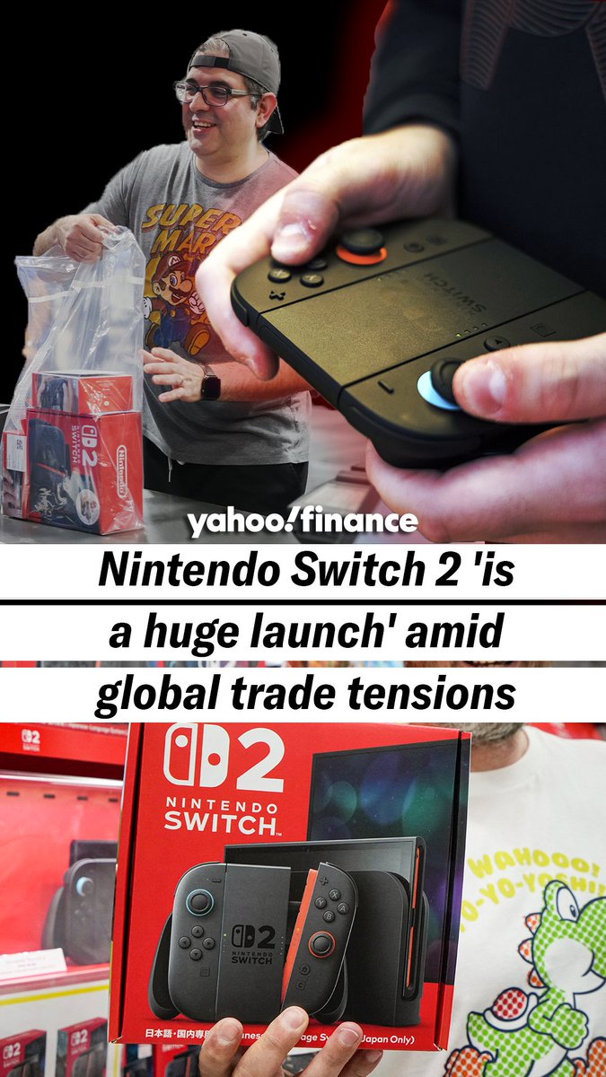 Nintendo's Switch 2 launch "is a huge launch," Daniel Howley says. "I mean, this happens once every seven to 10 years."