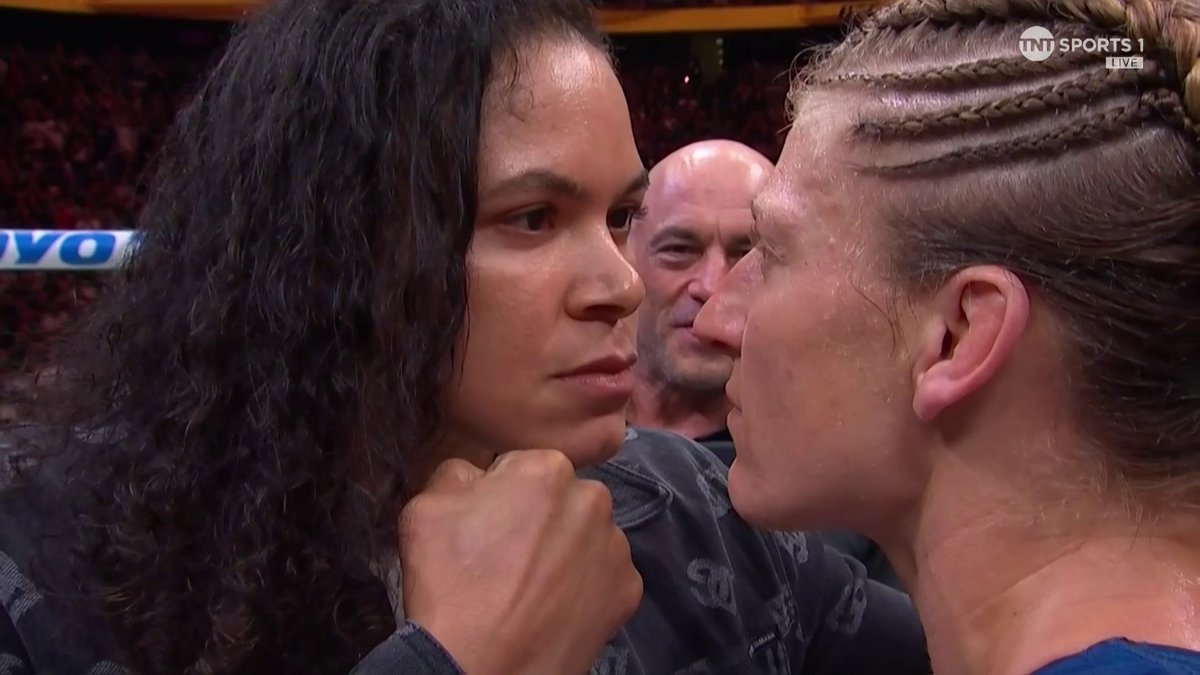 KAYLA HARRISON AND AMANDA NUNES FACE OFF!!! 🏆 #UFC316 | LIVE on TNT Sports & discovery+