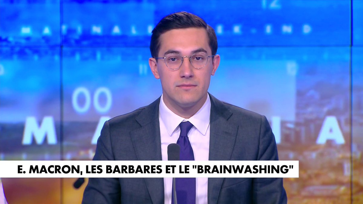 L'édito de Jules Torres : «Emmanuel Macron, les barbares et le "brainwashing"», dans #LaMatinaleWE