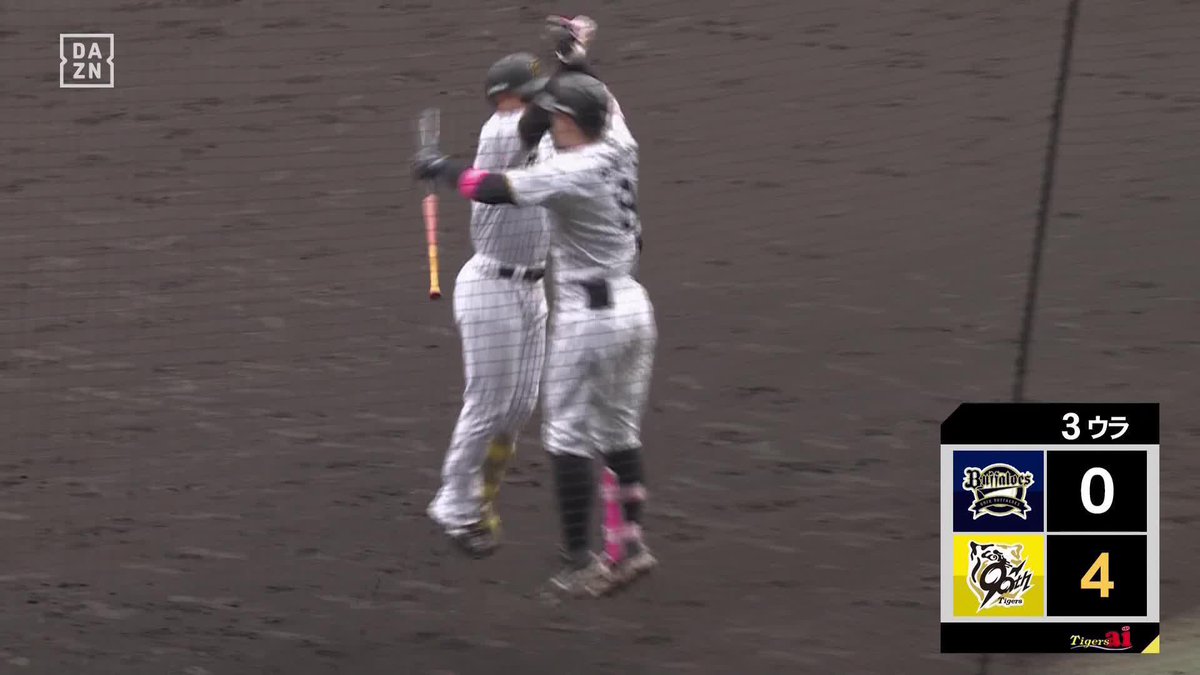 立派な虎の主軸 森下翔太が3年連続二桁ホームラン #オレをみろ 「DAZN BASEBALL」 月々2,300円 (年間プラン・月々払い) 年間契約の初月無料 登録はこちら⏬ ⚾プロ野球(2025/6/8) 🆚阪神×オリックス 📱Live on DAZN #阪神タイガース