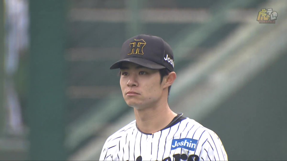 6回表、中野選手がセカンド後方の難しい打球をキャッチ！凄いプレーです！ #鼓動を鳴らせ_虎道を進め