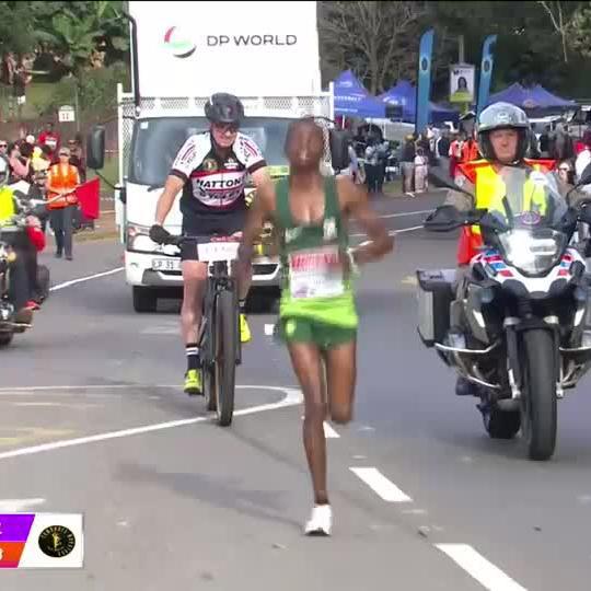 The dream is still alive for Onalenna Khonkhobe 👟🎽 📺 Stream #Comrades2025 on DStv: