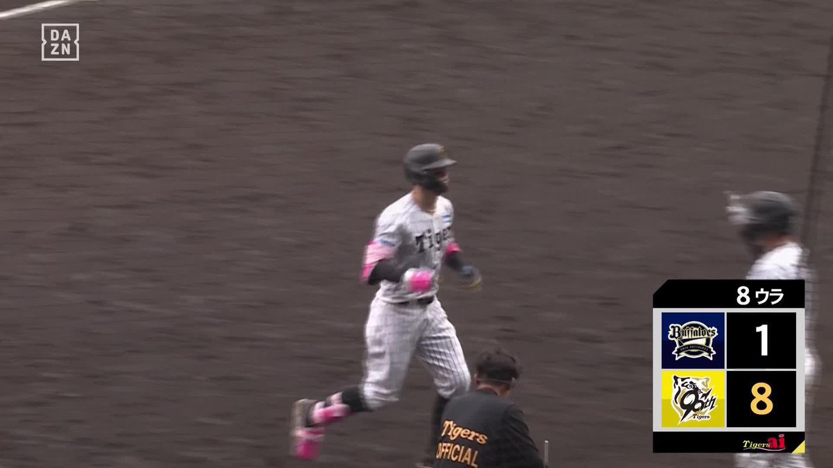 手がつけられない 佐藤輝明が甲子園でド派手に101号 ダメ押しの満塁ホームラン #オレをみろ 「DAZN BASEBALL」 月々2,300円 （年間プラン・月々払い） 年間契約の初月無料 登録はこちら⏬ ⚾プロ野球(2025/6/8) 🆚阪神×オリックス 📱Live on DAZN #阪神タイガース