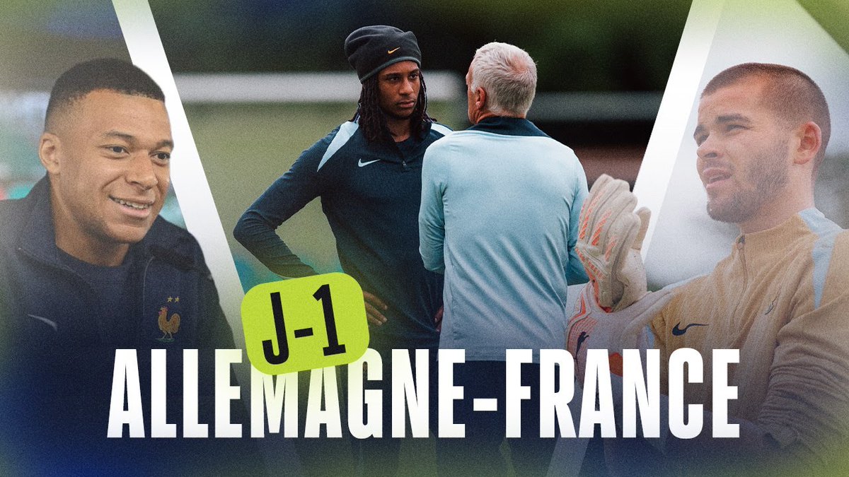 Les Bleus se sont entraînés sur le terrain d'un petit club amateur proche de Stuttgart À la veille du match pour la 3ème place de la Ligue des Nations 👊