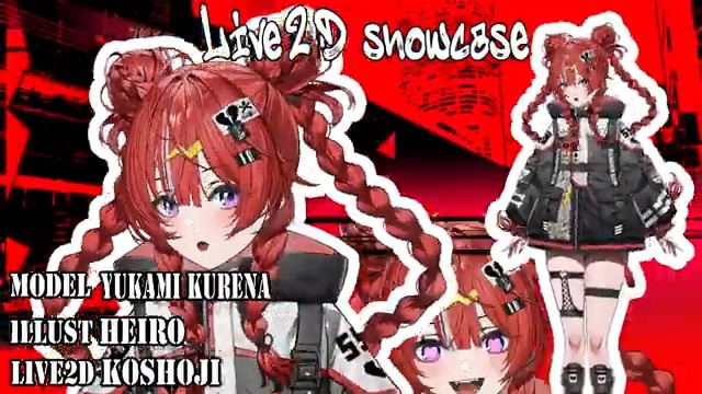 【Live2D実績】 ARAWAZA所属夕雷くれな様（夕雷くれな🐼🍓）のLive2Dモデリングを担当させていただきました イラスト へいろー様（へいろー） #Live2D #Live2DShowcase