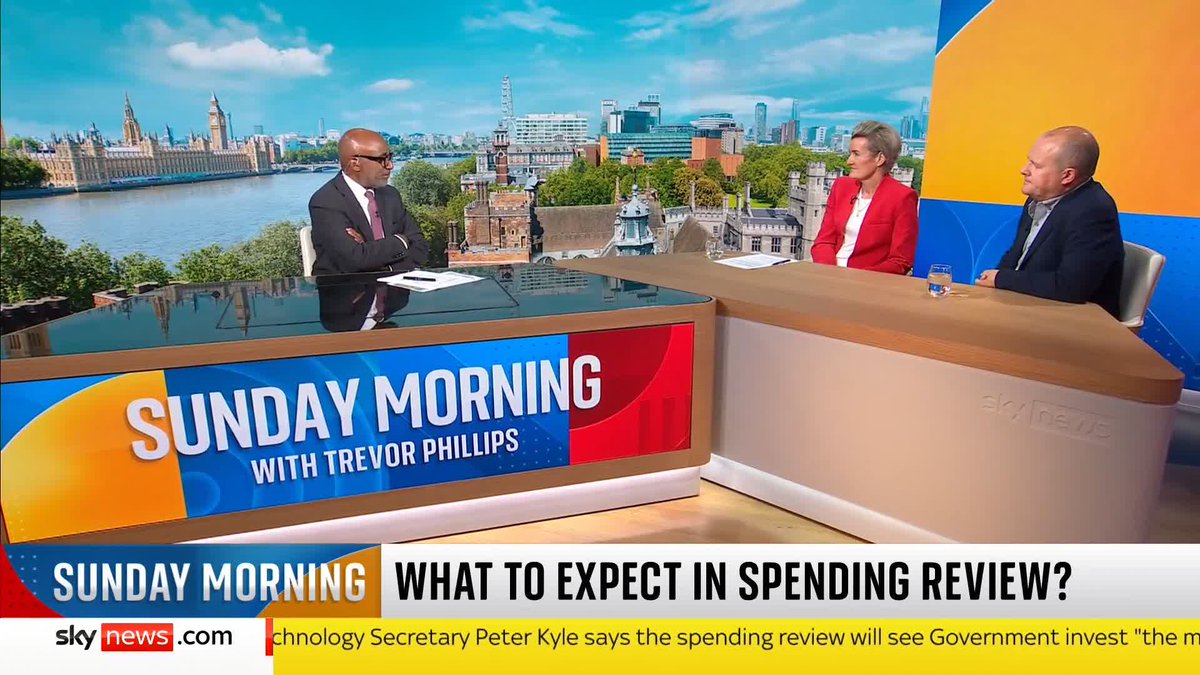 'It's not about demands, it's about shared priorities' Shevaun Haviland and Paul Nowak discuss what business and unions want to see from next week's spending review. #TrevorPhillips 📺 Sky 501 and YouTube