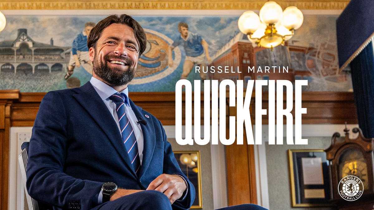 🆕 Getting To Know | Russell Martin Our new Head Coach on Gazza, his first football memory, his non-negotiables for his team and more.