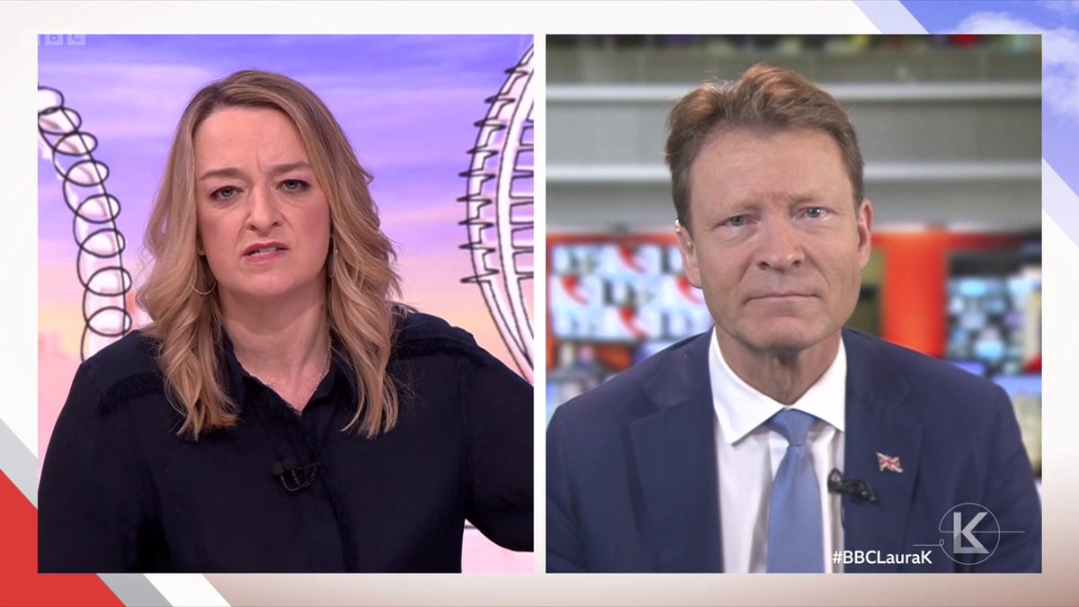 "Do you not think it's important to say things that are true?" #BBCLauraK asks Reform UK deputy leader Richard Tice about claims Nigel Farage made about Scottish Labour leader Anas Sarwar "I think... it was not a false claim" replies Tice