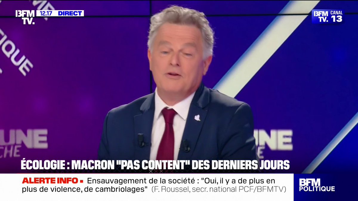 "Les ZFE sont des zones à fortes exclusions", déclare Fabien Roussel (PCF)