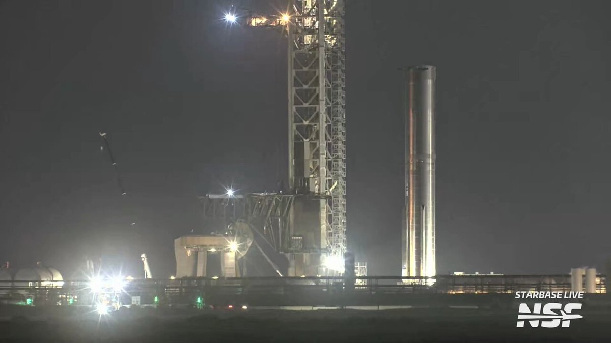 Four Days after it departed for its successful static fire test, Starship B16 has returned to Mega Bay 1, for the next stage in the preflight preparations ahead of flight 10, potentially as soon as later this month. NSF - NASASpaceflight.com