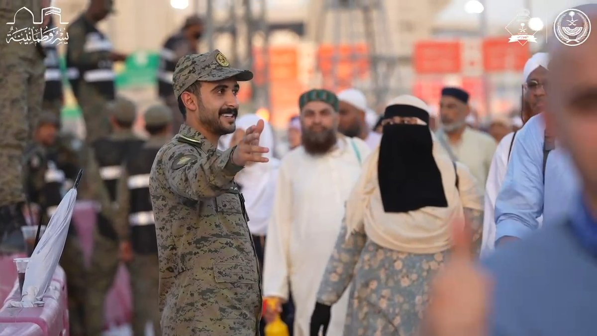 📹| #الجوازات_السعودية .. إدارة الحشود وتنظيم المشاة بالمشاعر المقدسة. #يسر_وطمأنينة