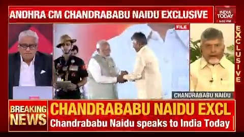 #EXCLUSIVE | "Ties with BJP will continue forever": Andhra Pradesh CM Chandrababu Naidu on coalition politics Modi is the right leader in right time: N Chandrababu Naidu to @SardesaiRajdeep Telugu Desam Party BJP