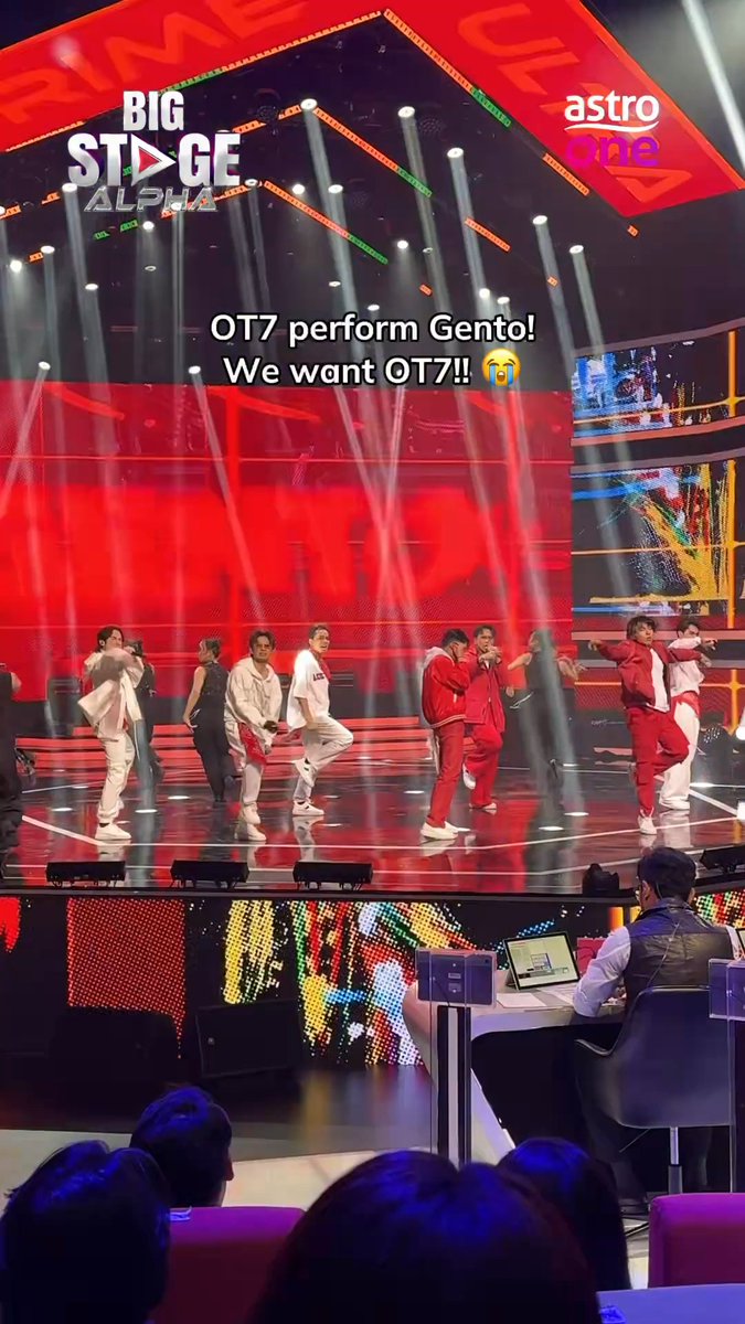 Kita semua nak OT7 😭 akan ada #A7PHA tak? 🥹 Jom layan #BigStageAlpha MALAM ini, 9 malam LIVE di Astro Ria atau strim di Astro GO dan sooka! #BigStage #GelombangDominasi #AstroOne #fyp #JomUsha