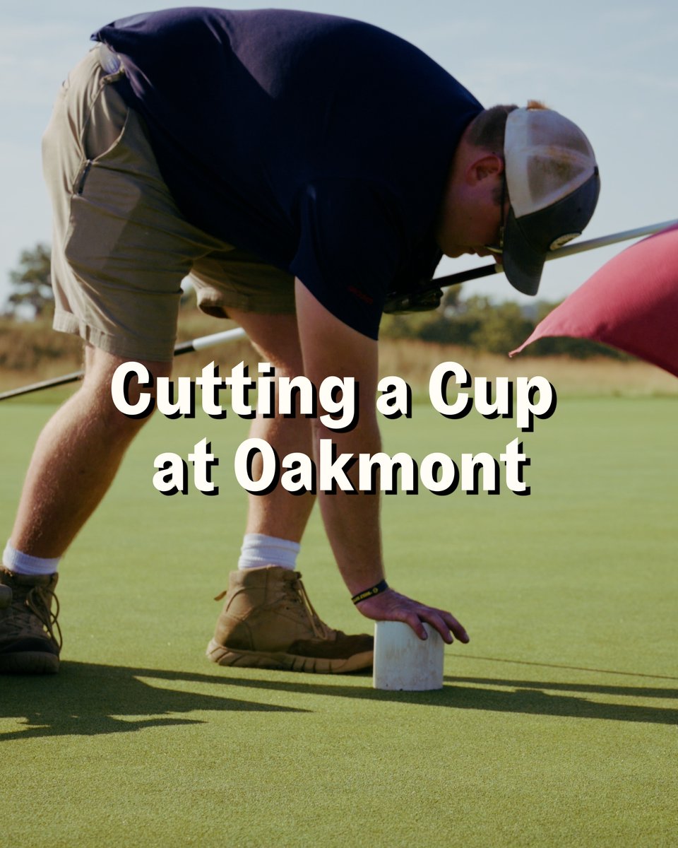 Is cutting cups the toughest job at Oakmont? With greens maintained at such a high speed, choosing the daily hole locations take careful consideration.