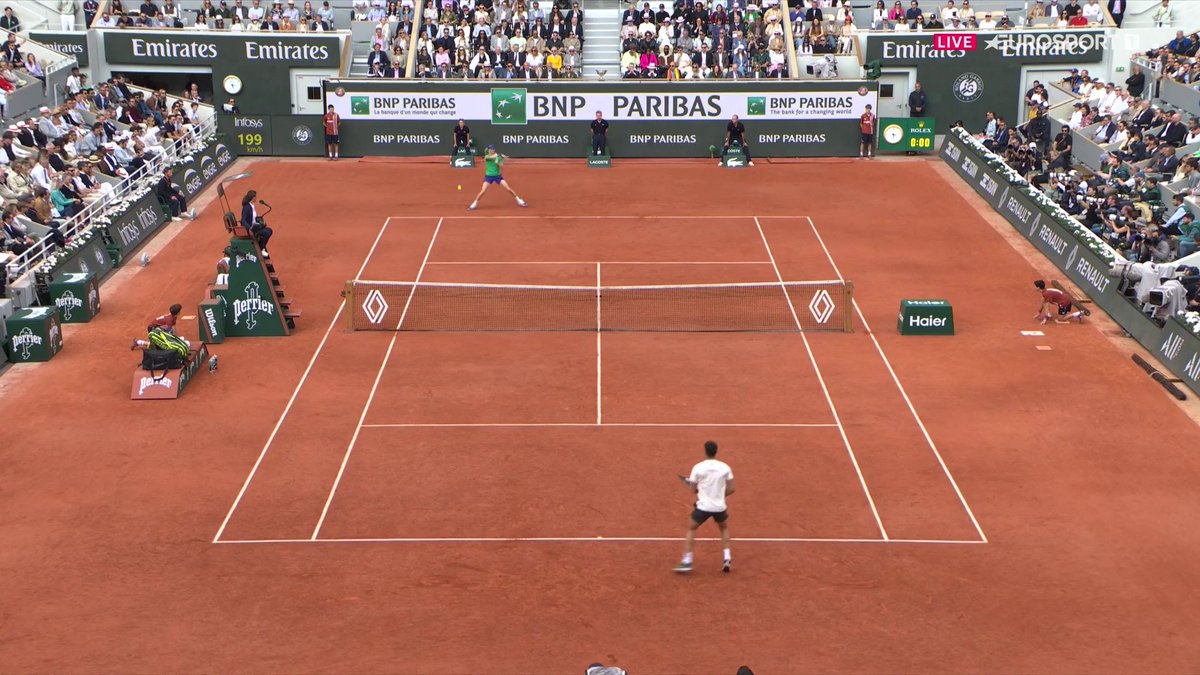 Que comience el espectáculo. Sigue la gran final de #RolandGarros en Eurosport y HBO Max España con Fernando Ruiz y Alex Corretja