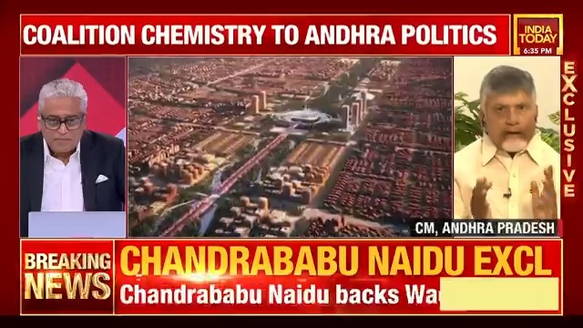 #EXCLUSIVE | "I'm telling you proudly that Hyderabad and Amaravati will be No.1, No.2 cities in the country and also global cities in near future": Andhra Pradesh CM Chandrababu Naidu (N Chandrababu Naidu) to @SardesaiRajdeep Telugu Desam Party BJP