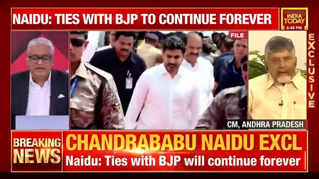 #EXCLUSIVE | "He is capable but he will have to prove": Andhra Pradesh CM Chandrababu Naidu (N Chandrababu Naidu) on his son Lokesh Nara Telugu Desam Party BJP @SardesaiRajdeep
