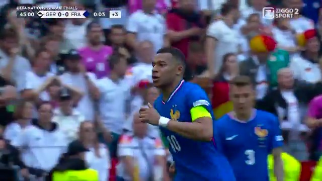 Mbappé zet Frankrijk op voorsprong! ⚡ #ZiggoSport #NationsLeague #GERFRA