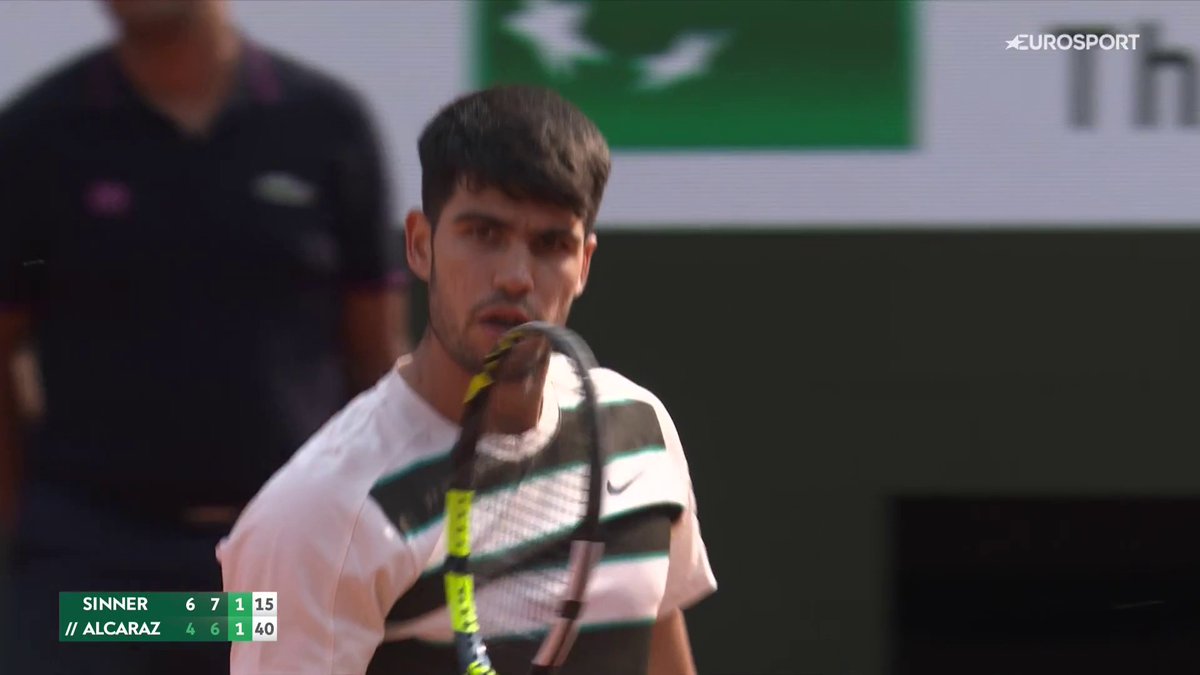 🤫 ¿Y si sí, Carlos? ¿𝐘 𝐒𝐈 𝐒𝐈́? #RolandGarros