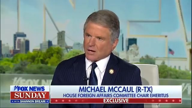 WATCH: Michael McCaul says he is not confident Iran will make a deal to limit its nuclear capabilities: "They always delay."