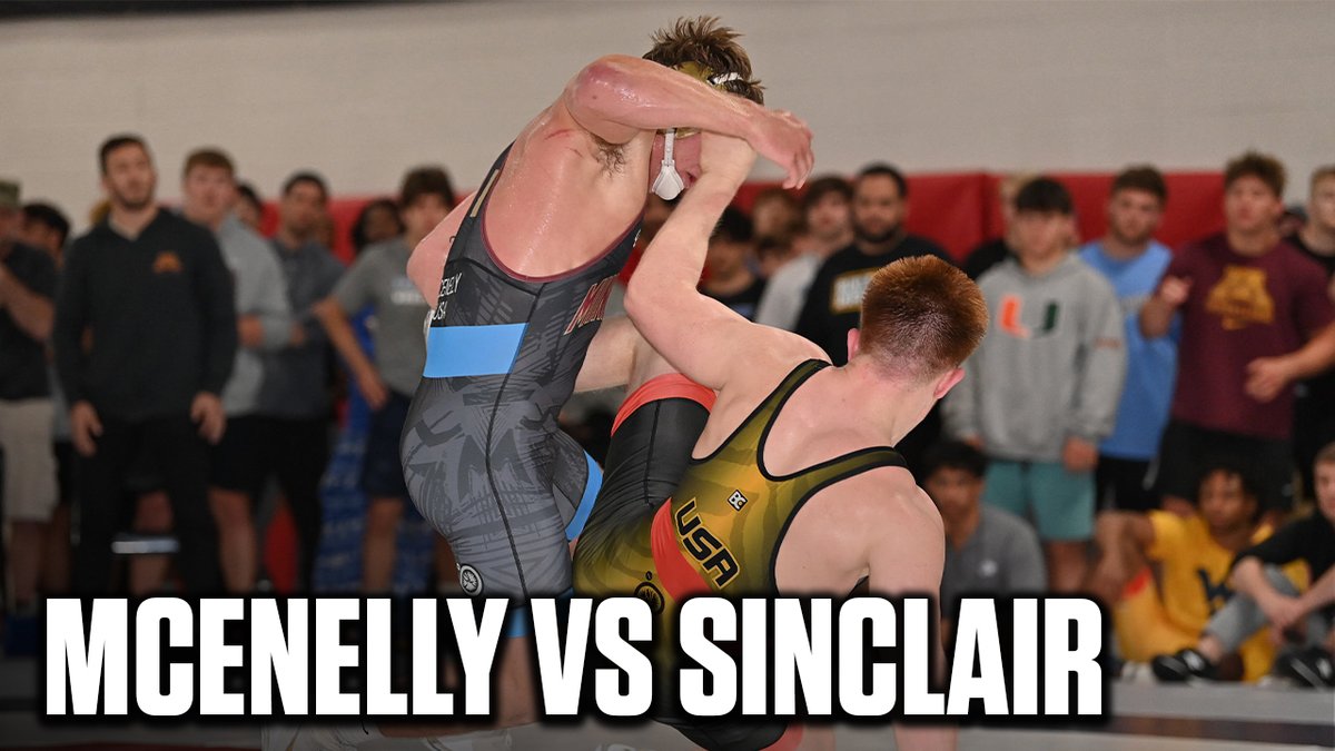 Max McEnelly vs Aeoden Sinclair | 2025 U20 World Team Trials Finals
