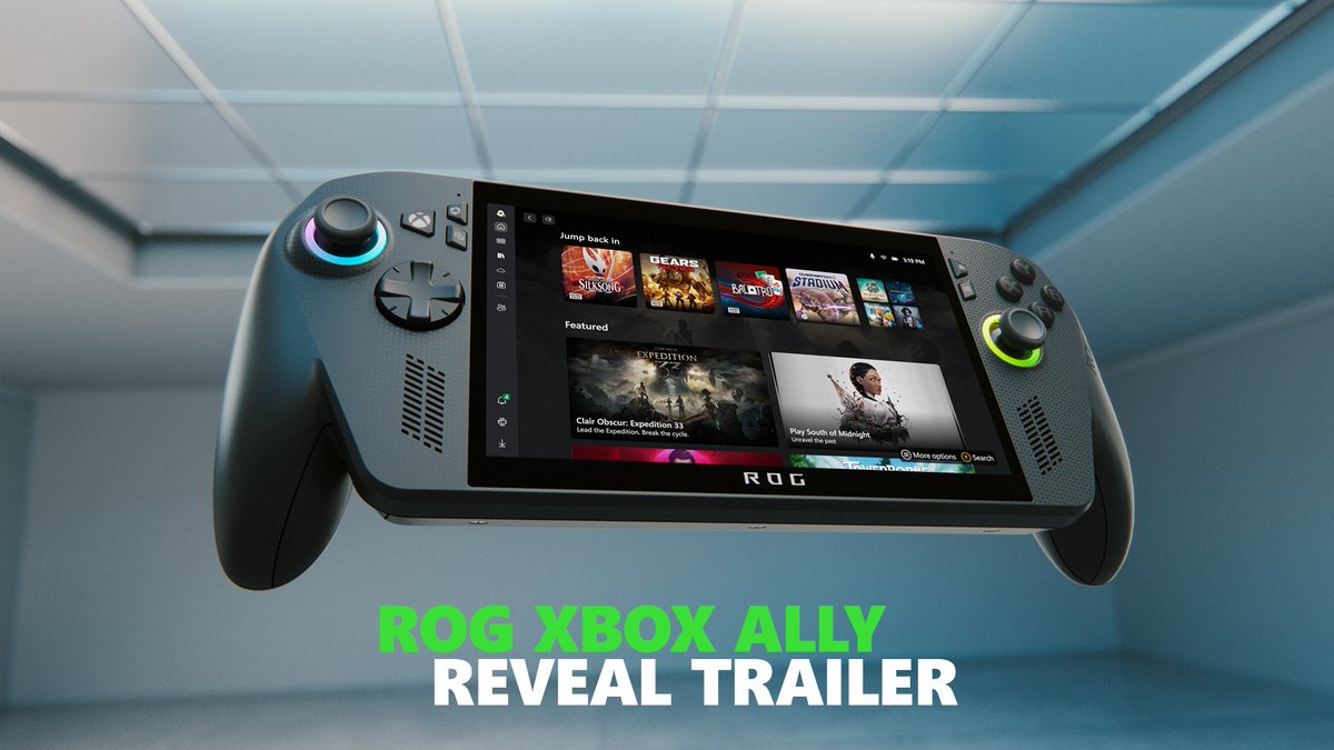 ⬛ ROG Xbox Ally X ◻️ ROG Xbox Ally