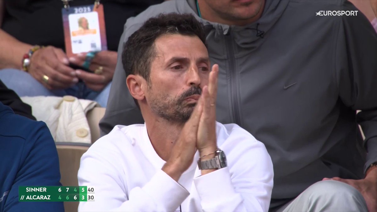 EL MILAGRO DE CARLOS ALCARAZ 🙏🏻🎾 SALVA TRES BOLAS DE PARTIDO para seguir creyendo 🔝 Disfruta de la final de #RolandGarros en los canales de Eurosport.es disponibles en DAZN