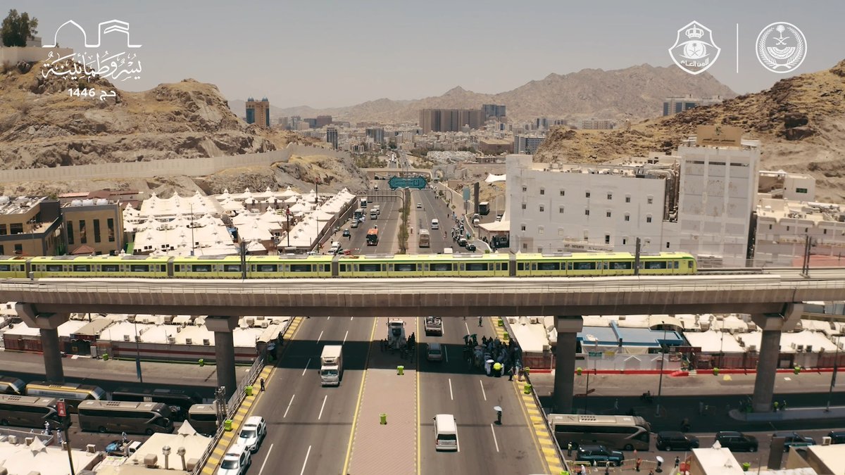 📹 نرافق الحجيج حتى آخر نسك. #المرور_السعودي #يسر_وطمأنينة
