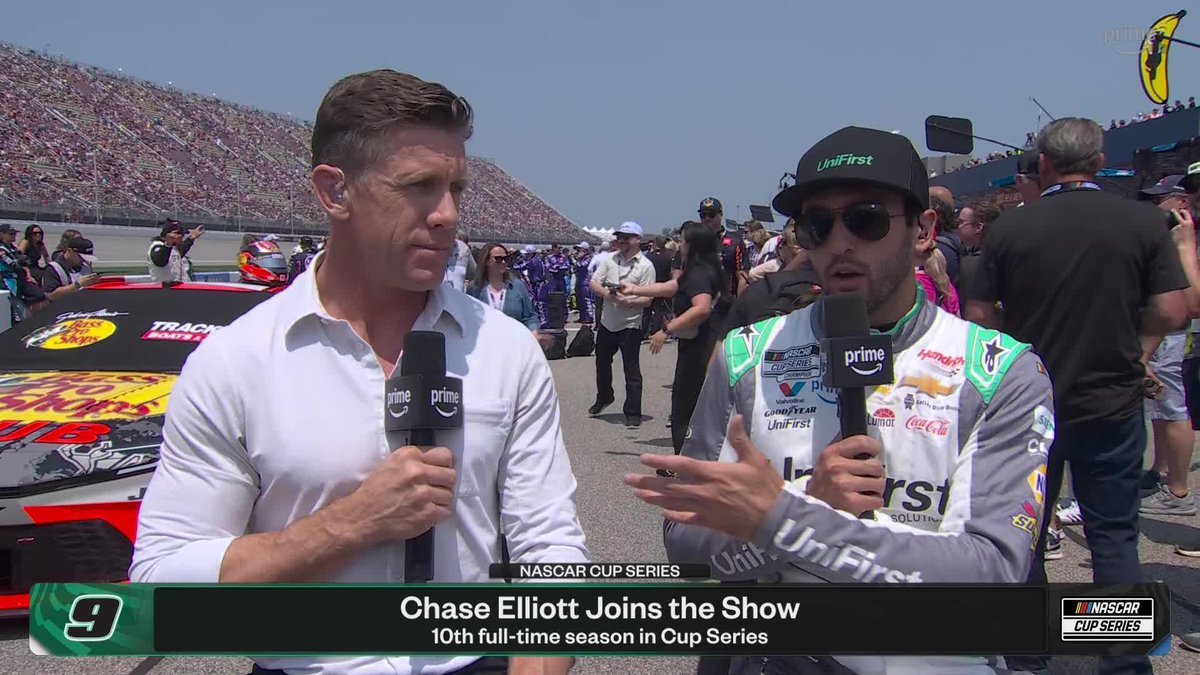 "Home is home." Chase Elliott loves where he's out. #NASCARonPrime