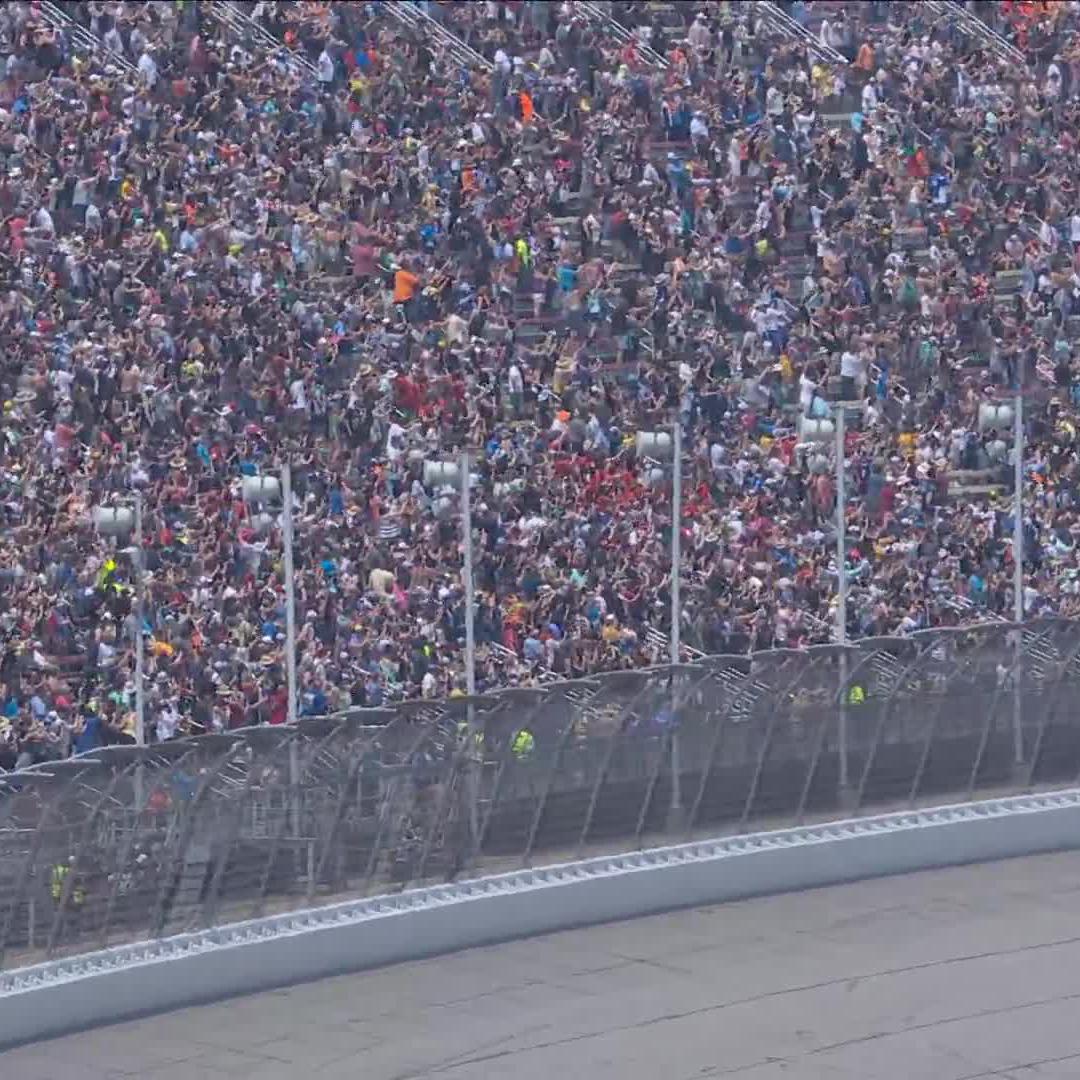 We're racing in the Irish Hills! The green flag is out at Michigan International Speedway on Prime Video!