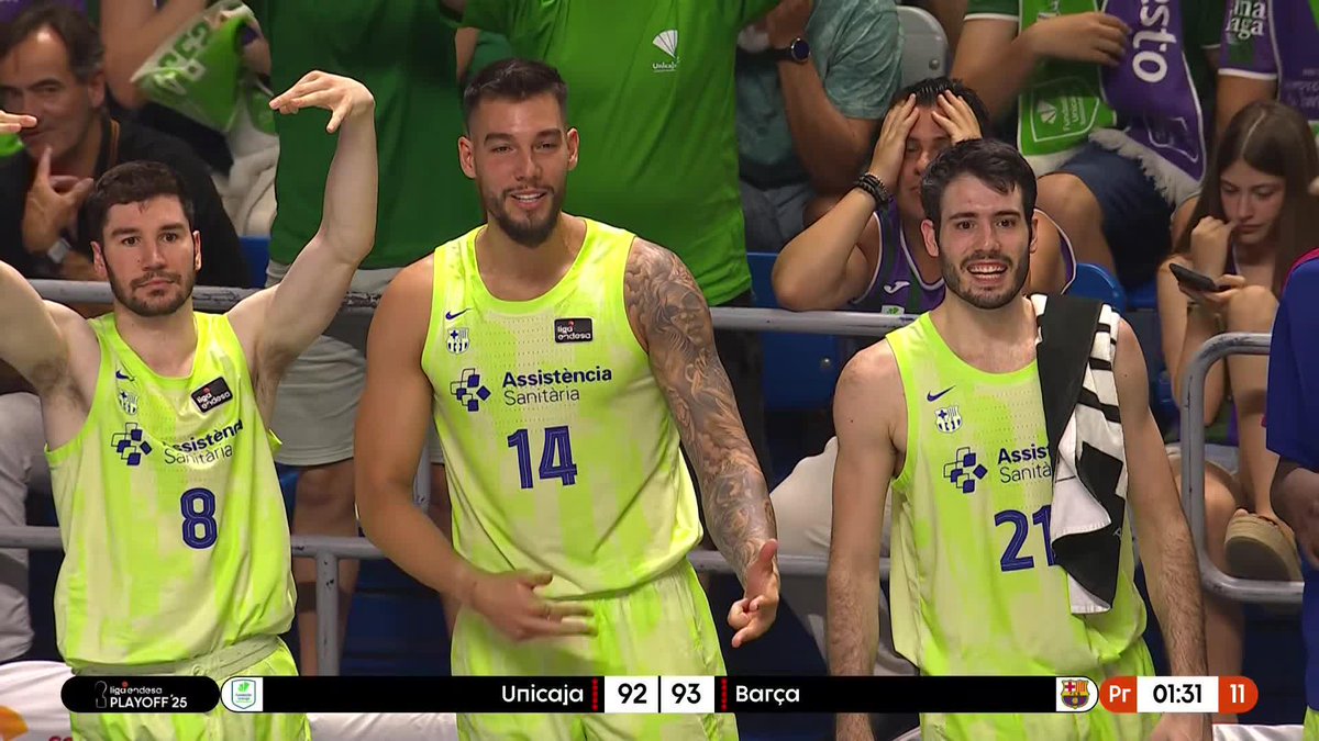 🤯🤯🤯🤯🤯 LO DE KEVIN PUNTER ESTÁ SIENDO UNA AUTÉNTICA LOCURA SEGUNDO 3+1 CONSECUTIVO 😱 📺 Vamos | Barça Basket #PlayoffLigaEndesa | #ConectaConTuPasion