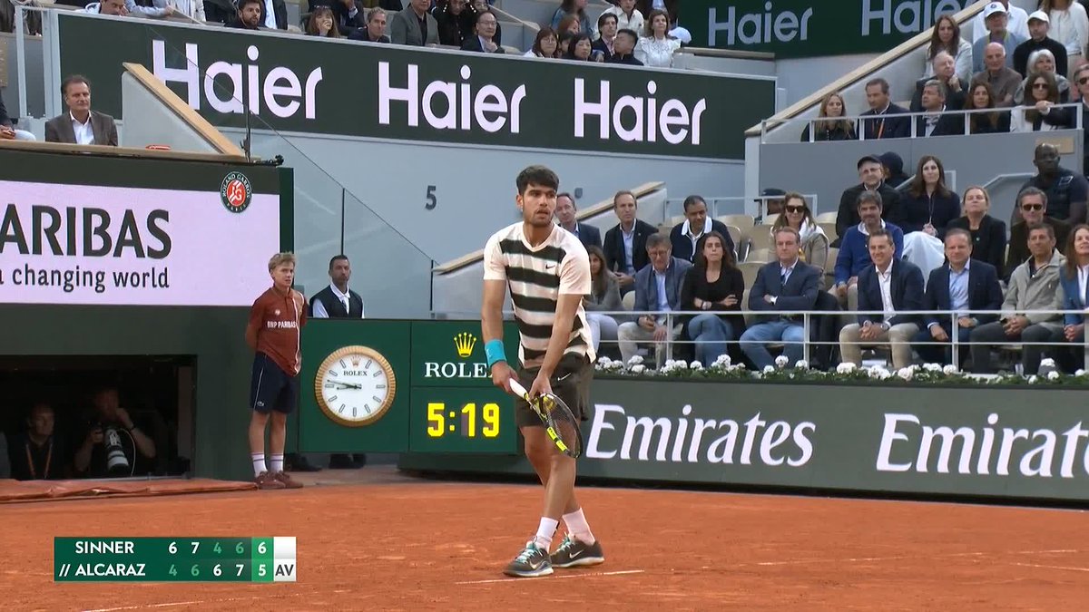 OUT OF THIS WORLD #RolandGarros