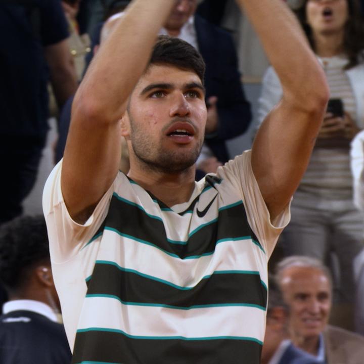 Exceptional, Carlos Alcaraz. A breathtaking 2nd Roland-Garros victory, marking a 5th Grand Slam® title. The crown is yours. #RolexFamily #Reachforthecrown
