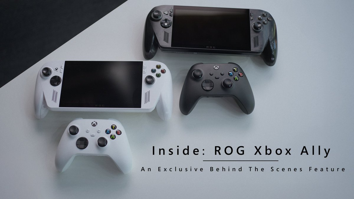 Xbox 🤝 ROG Global ​​Go behind the scenes of how our first handheld came to life: