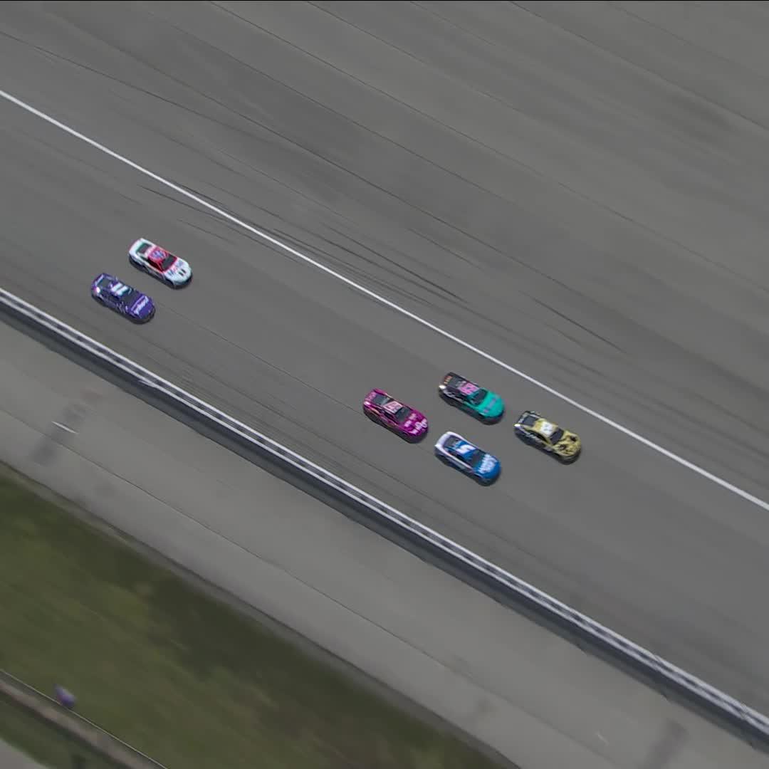 Hang on, Denny Hamlin! 🫣