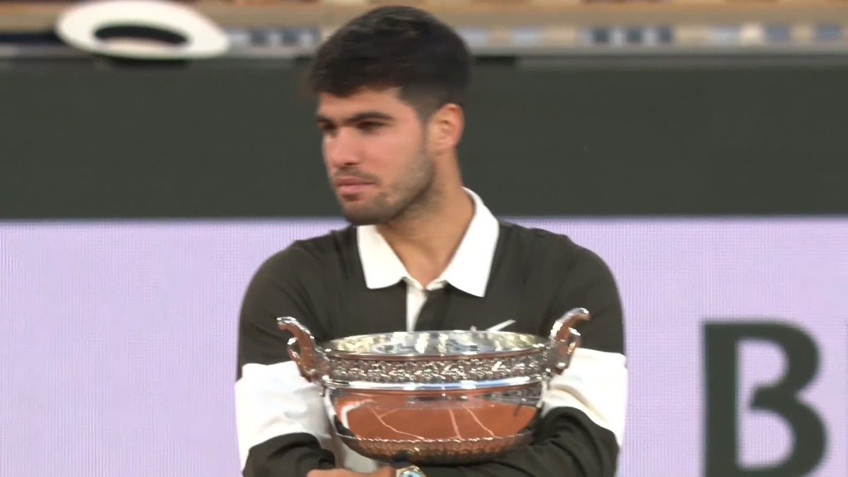 CARLOS ALCARAZ 🏆🇪🇸 #RolandGarros