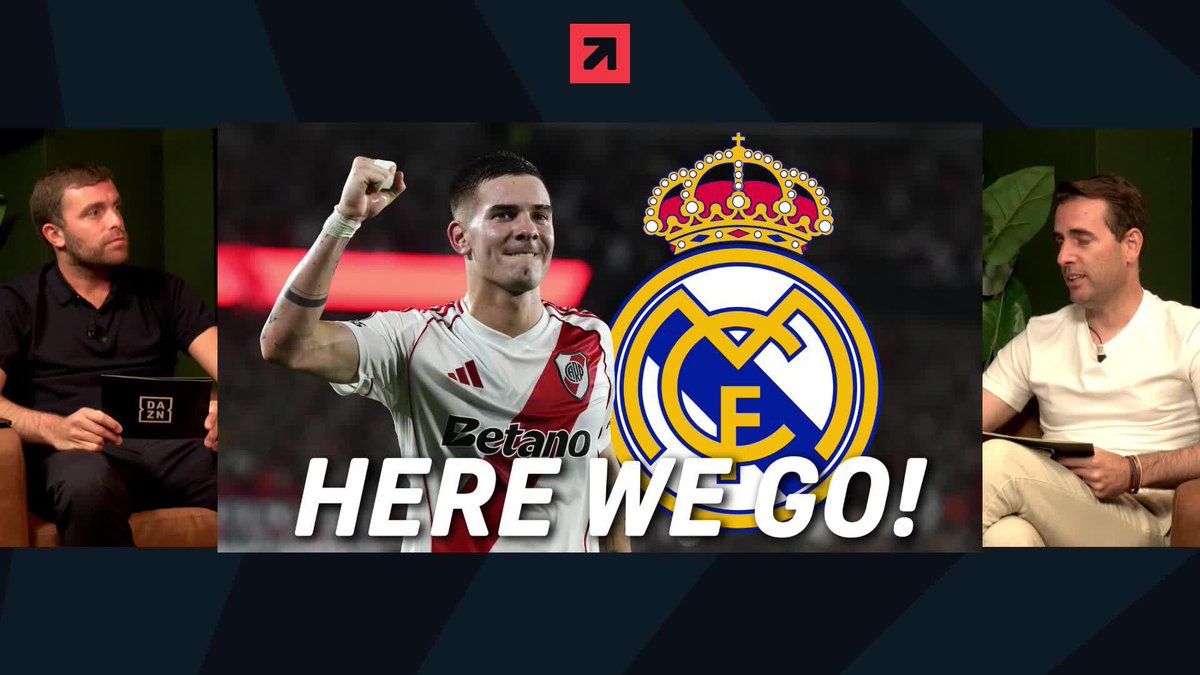 HERE WE GO! 🙌 FRANCO MASTANTUONO, NUEVO JUGADOR DEL REAL MADRID. ¡Todos los detalles de su fichaje te los cuenta Fabrizio Romano! #DAZNTransfer 🔥