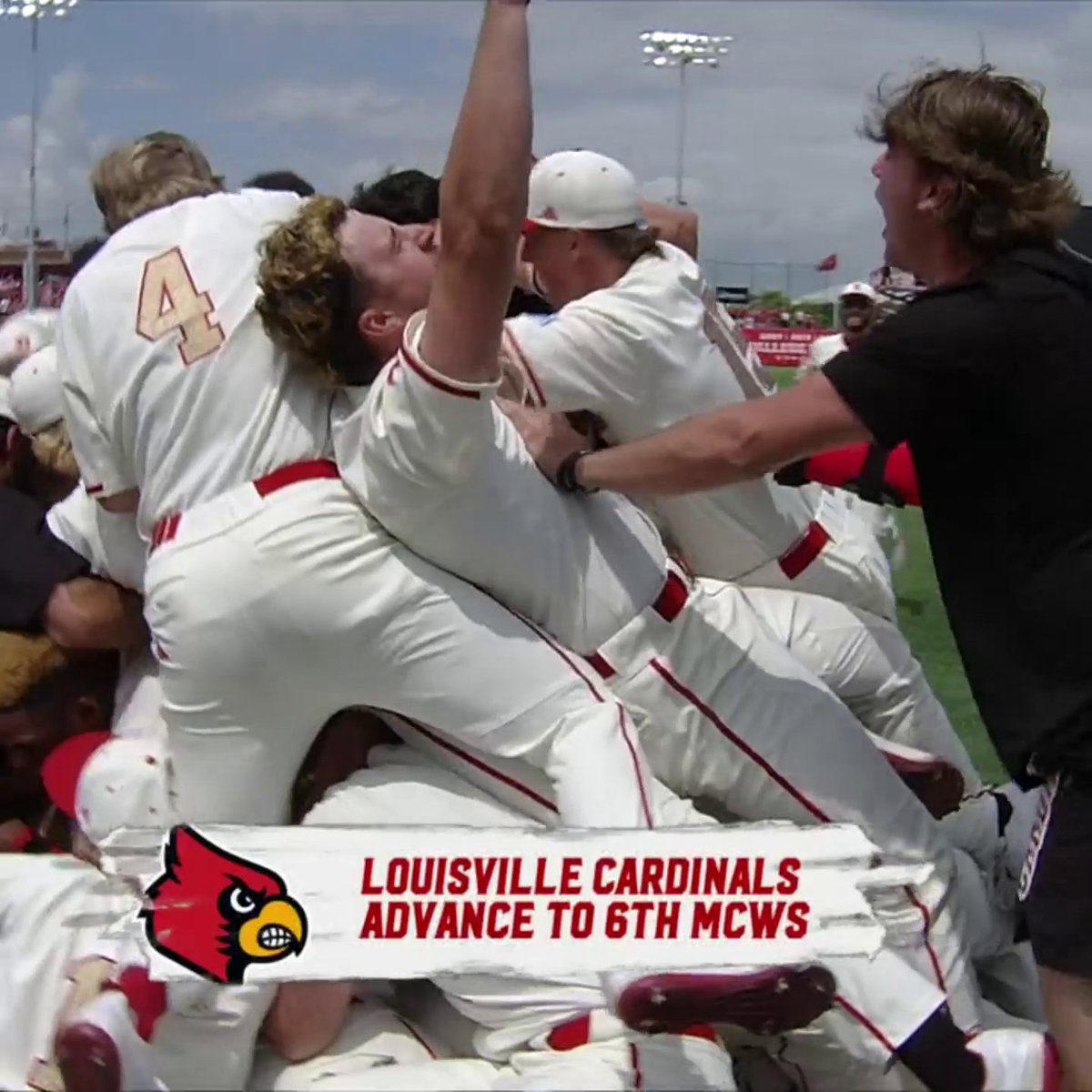 THE CARDS ARE HEADED BACK TO OMAHA‼️ Louisville Baseball