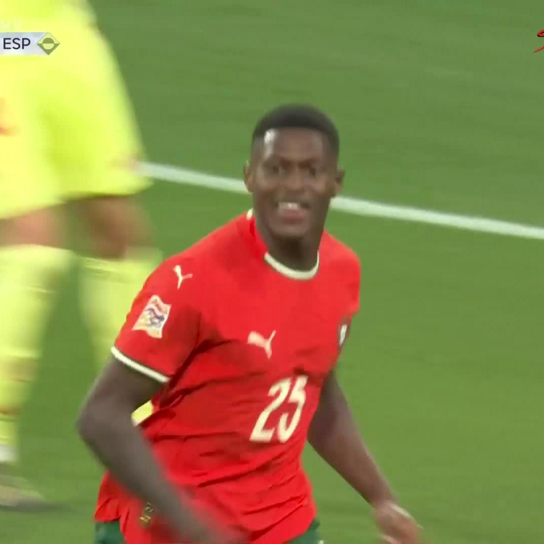 The #NationsLeague final is off to a flyer 🍿 Martín Zubimendi puts Spain ahead but Nuno Mendes draws Portugal level a few minutes later. 📺 Stream on DStv: