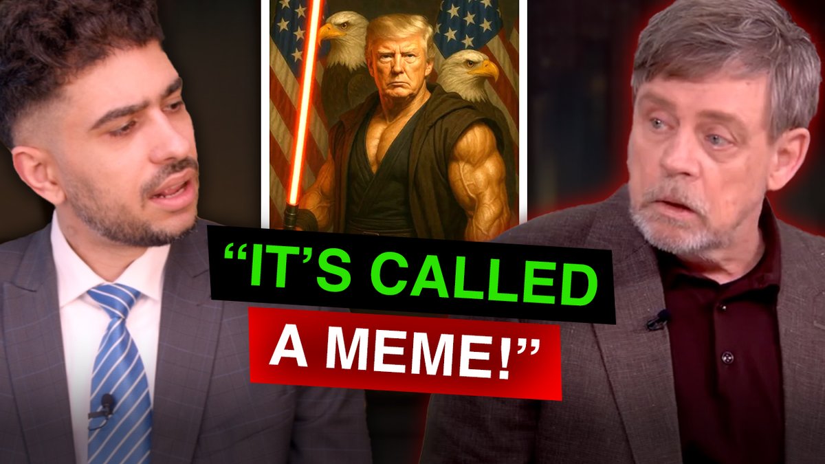 Mark Hamill roasted after getting visibly triggered by Trump’s Star Wars meme: