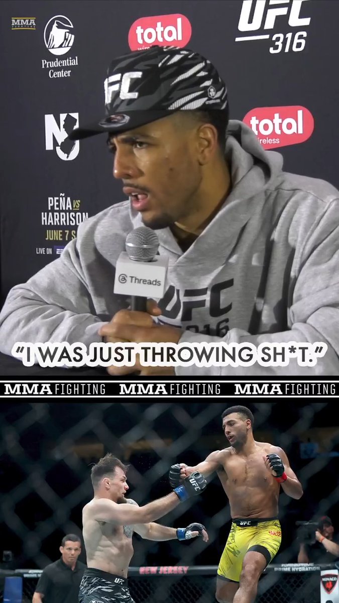 MarQuel Mederos was just having fun out there at #UFC316