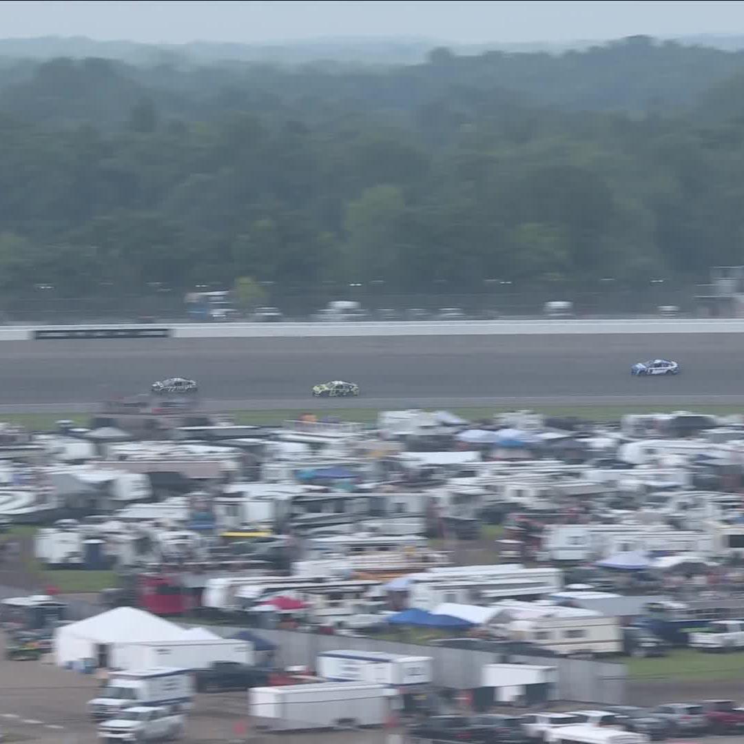Fuel mileage is top-of-mind with the laps winding down. Less than 30 to go at Michigan International Speedway!