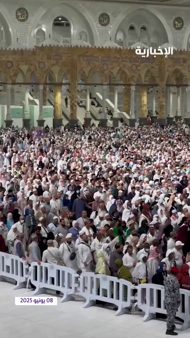 حجاج بيت الله يؤدون طواف الوداع في مشهد مهيب بعدسة مصور #الإخبارية مسفر الدوسري