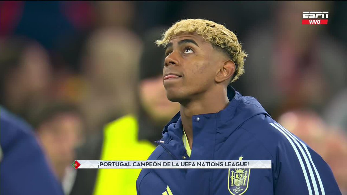 "Lamine Yamal": Por las diferencias entre la cara de la joya del Barcelona y la cara de Cristiano Ronaldo tras la final de la #NationsLeague